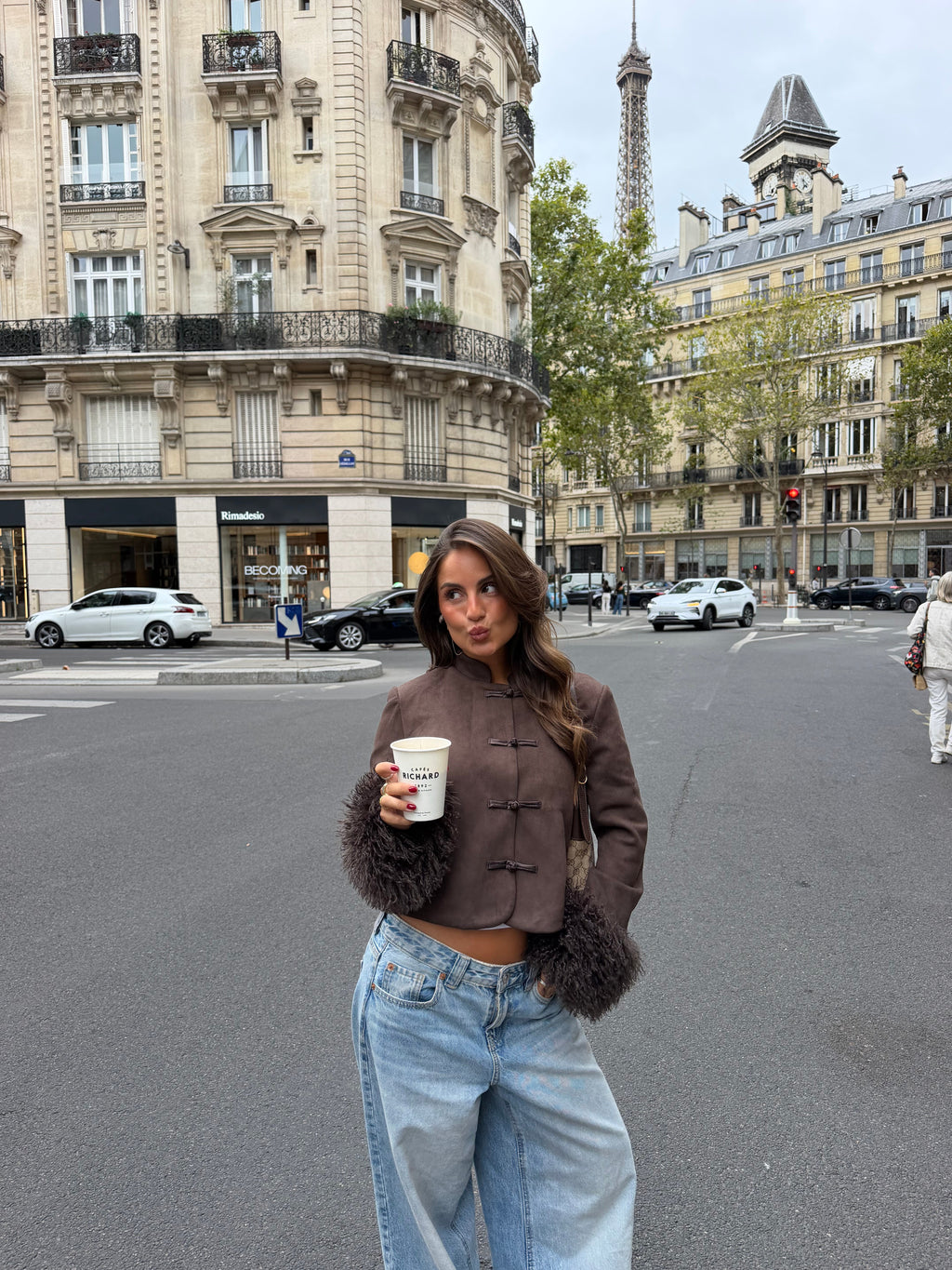 Amour | Chaqueta Estructurada Marrón