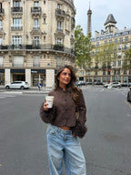 Amour | Chaqueta Estructurada Marrón