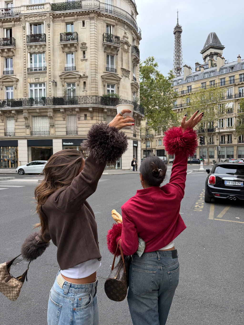 Amour | Chaqueta Estructurada Roja