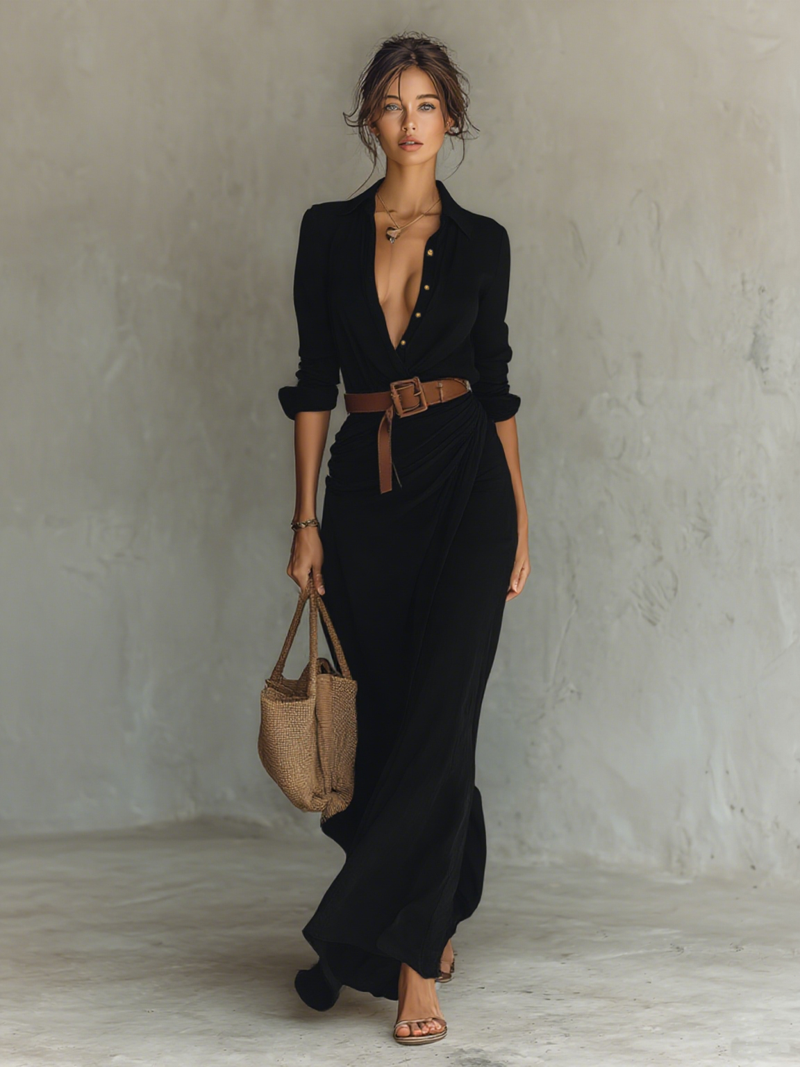 Victoire | Vestido Largo Casual