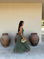 Vestido Toledo en Verde