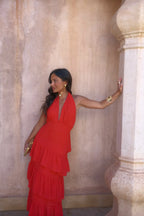 Vestido Manila en rojo
