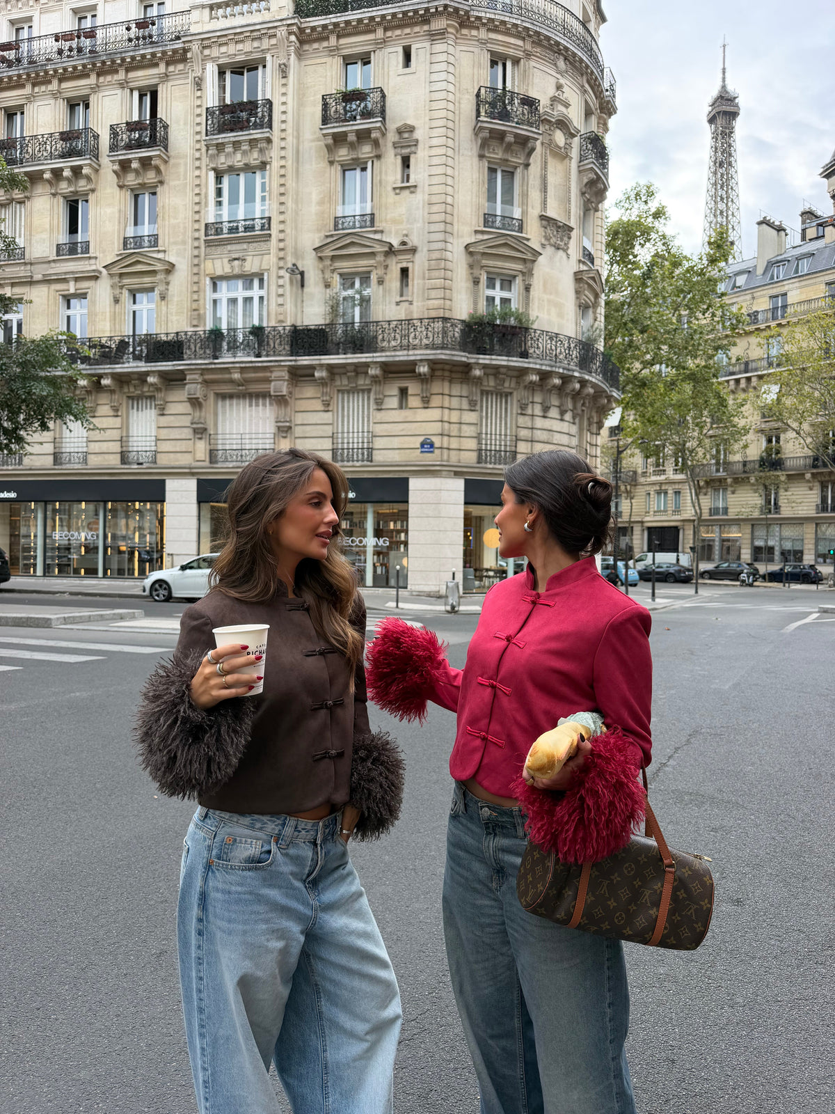 Amour | Chaqueta Estructurada Roja
