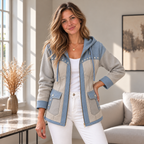Aitana | Chaqueta Bicolor con Capucha