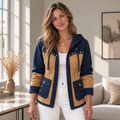 Aitana | Chaqueta Bicolor con Capucha