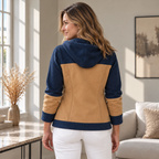 Aitana | Chaqueta Bicolor con Capucha