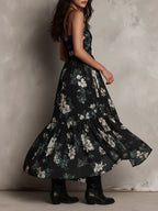 Novella | Vestido Floral sin Tirantes