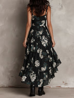 Novella | Vestido Floral sin Tirantes
