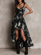 Novella | Vestido Floral sin Tirantes