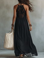 Zaira | Vestido con Encaje Bohemio