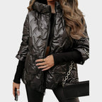 Christina™ | Chaqueta con capucha estilo patchwork