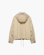 Ángela | Chaqueta Corta con Capucha y Cordón