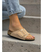 Sandalias LOSATO Miami Beige en Piel Natural